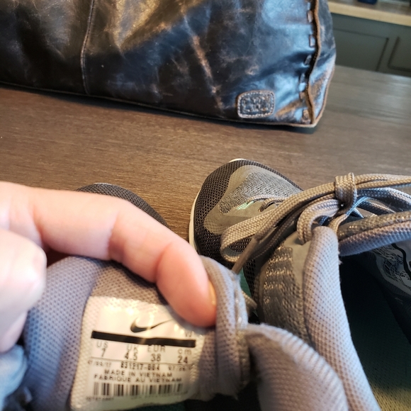 Nike Flex TR6 women's sz 7 grey/teal training shoe - Picture 5 of 5